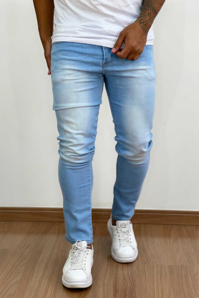 Calça Jeans Premium Azul Claro - Just Heaven Clothing