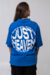 T-shirt Oversized Just Heaven God Is Good Azul - loja online