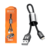 Cabo USB Para Lightning Chaveiro Turbo HS-195 Hrebos