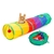 Brinquedo Interativo Pets Túnel Labirinto Para Gatos Colorido Wbcom