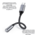 Adaptador Fone Ouvido + Microfone Usb-c Tipo C Para P2 Hrebos HS-389 - comprar online