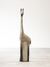 Estatua de Jirafa Madera Dorada - comprar online