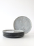 Plato Postre Stoneware Nipo Gris 21.5 Cm - comprar online