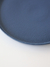 Plato Playo Stoneware Boreal Azul Mate - tienda online