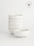 Bowl Porcelana Fushion Blanco 14,5 cm 6 Piezas