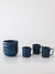 Mugs Porcelana Pantry Blue Azul 6 Piezas - tienda online