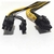 ADAPTADOR 8 PINES CPU A 2 PCIE 6+2 PINES PARA VGA (MINERIA) NISUTA NS-AD828M - STARKO | Tienda Gamer