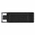 Pendrive 64GB USB-C 3.2 Gen 1 Kingston DT70 Negro