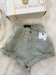 SHORT DESTROYED CARLA HOT PANTS LADY ROCK( COR VERDE CANDY)