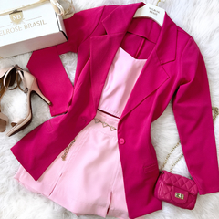 BLAZER Bárbara ALFAIATARIA ( COR PINK)