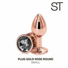 Plug anal rose gold small - M001-S ROSE GOLD