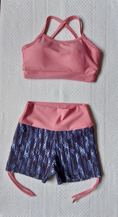 CONJUNTO SHORT CORDA LATERAL - comprar online