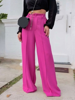 Calça Pantalona Duna Virginia Pink - comprar online