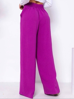 Calça Pantalona Duna Virginia Fúcsia - comprar online