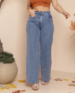 Calca Wide Leg Jeans Rayane 1645 - loja online