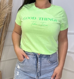 T-Shirt Good Things Estonada - AUTHENTIC STORE LTDA