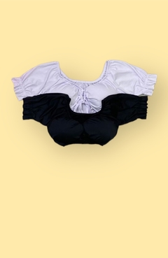 Cropped Tina Suplex Preto - comprar online