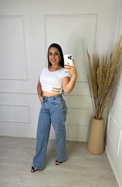 Cropped Poliana Branco - loja online