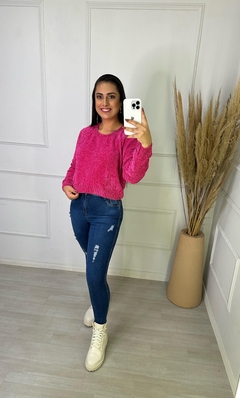 Cropped Tricout Jasmim Pink - AUTHENTIC STORE LTDA