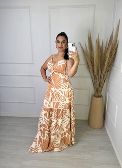 Imagem do Vestido Longo Alca Kalie Nude