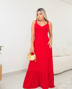 Vestido Duna Larissa Vermelho - loja online