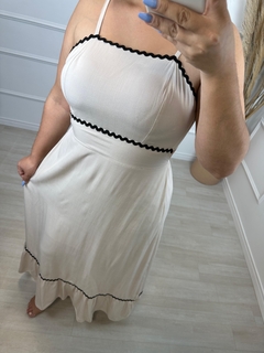 Vestido Midi Andreia Nude na internet