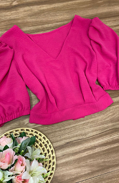 Cropped Duna Plus Size Pink