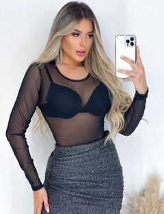 Body Tule Nanda Preto - AUTHENTIC STORE LTDA