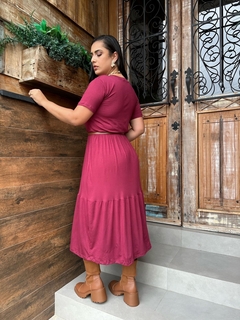 Vestido Zara Marsala - comprar online