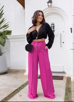Calça Pantalona Duna Virginia Pink na internet