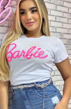 T-Shirt Barbie Branca