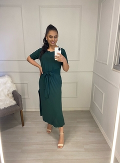 Vestido Fashion Lara Verde Escuro - AUTHENTIC STORE LTDA