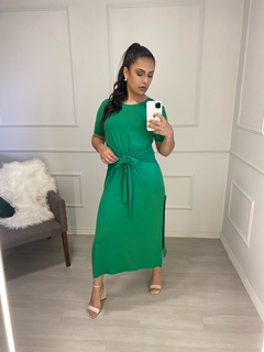 Vestido Fashion Lara Verde Bandeira - AUTHENTIC STORE LTDA