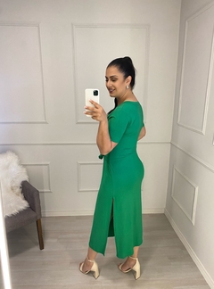 Vestido Fashion Lara Verde Bandeira - comprar online