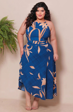 Conjunto Plus Size Luh Azul Marinho