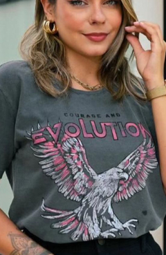 T-Shirt Evolution Cinza