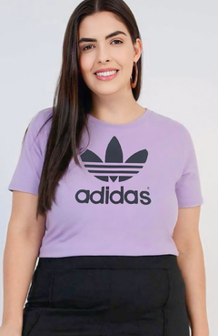 T-Shirt Plus Thais Lilás