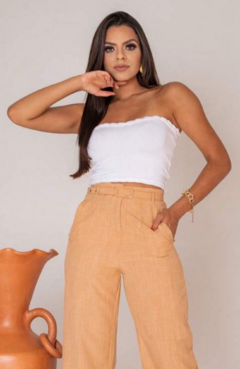 Cropped Faixa Modal Branco