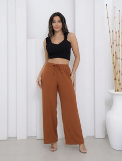 Calca Pantalona Maia Nude - comprar online