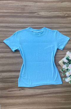 Imagem do Blusa Feminina Malha Authentic Azul Bebe