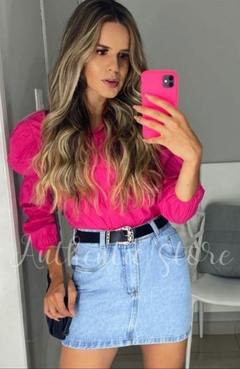 Saia Jeans Simone Clara