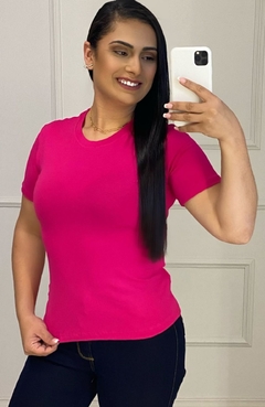 Blusa Feminina Malha Authentic Pink