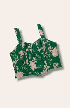 Cropped Plus Marla Verde Bandeira - comprar online