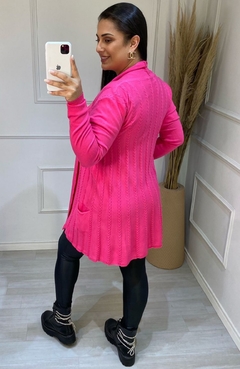 Cardigan Modal Leticia Pink - comprar online