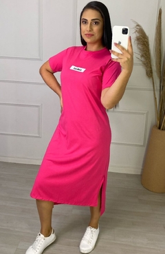 Vestido Tee Colcci Pink - AUTHENTIC STORE LTDA