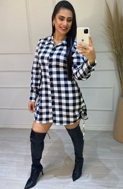 Chemise quadriculado 2025