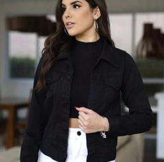 Jaqueta Jeans Black Triz na internet