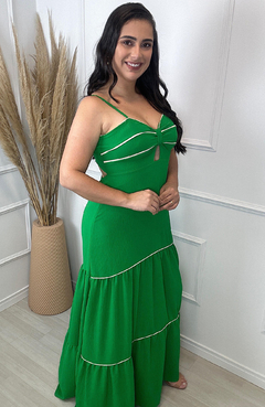 Vestido Longo Lais Verde