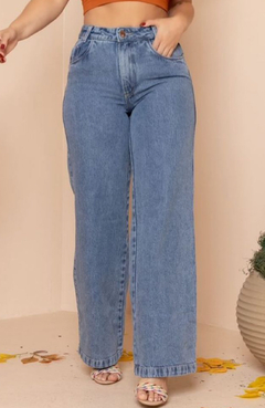 Calca Wide Leg Jeans Rayane 1645