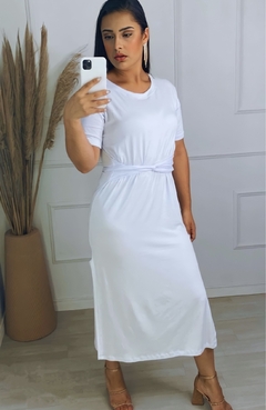 Vestido Fashion Lara Branco - AUTHENTIC STORE LTDA